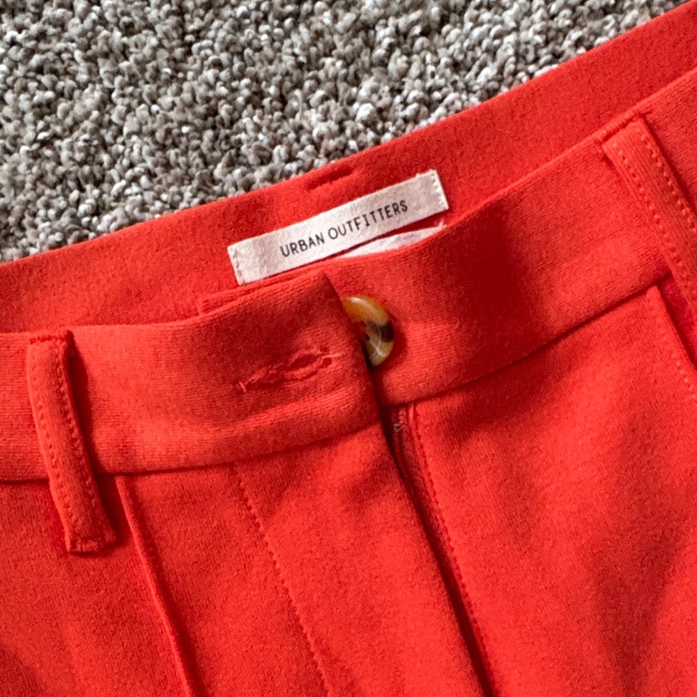 Urban Outfitters orange trousers